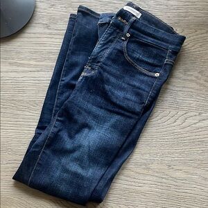 Good American Good Legs High Waist Ankle Skinny Jeans sz 0 25